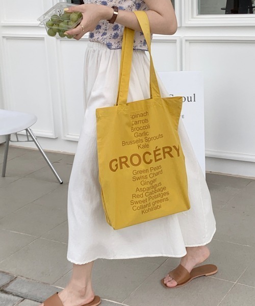 GROCERYロゴトートバッグ（トートバッグ）｜MANGROVE（マングローブ