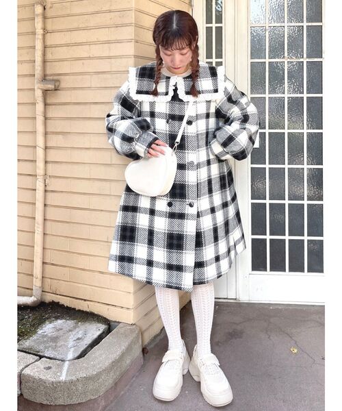 merry jenny（メリージェニー）の「チェックセーラーカラーAライン