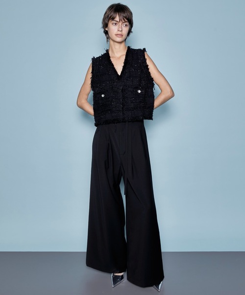 MAISON SPECIAL（メゾンスペシャル）の「Multi Fabric High Waist