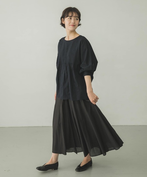 かぐれ（カグレ）の「コットンドルマンピンタックブラウス（シャツ