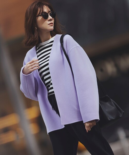 23区（ニジュウサンク）の「MANTECOリバー ショート コート（ノー