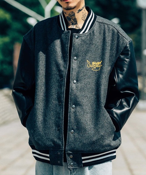 Subciety（サブサエティ）の「STADIUM JKT-SKULL MARIA-（スタジャン