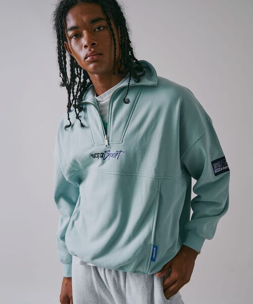 SEQUENZ（シークエンズ）の「【SEQUENZ】 90's SPORTS HALF ZIP SWEAT