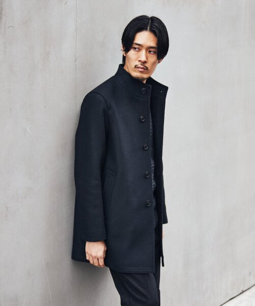 EDIFICE（エディフィス）の「SUPER 150's ウール メルトン スタンド