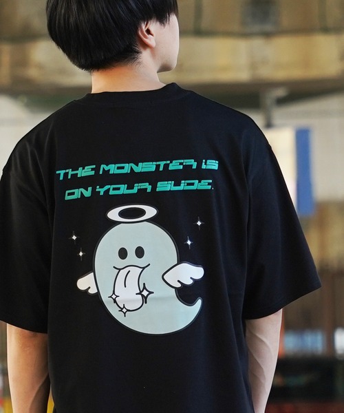 セール】【unisex】GHOST アソートグラフィック Tシャツ / おばけ T