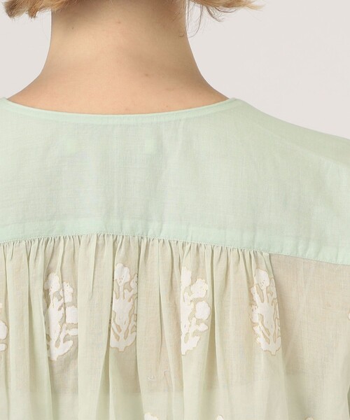 ne Quittez pas COTTON VOILE SEDUM ブラウス（シャツ/ブラウス）｜NE