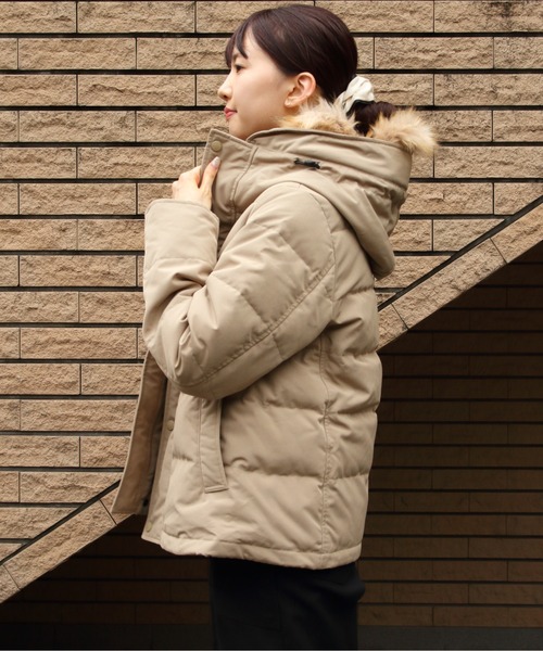 DANTON（ダントン）の「DANTON/ダントン フェイクファーフーデッド