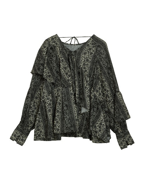 セール】2WAY FRILL BLOUSE（シャツ/ブラウス）｜Ameri（アメリ）の