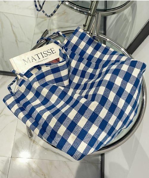 セール】チェック柄トートバッグ（トートバッグ）｜yuue' ( wear