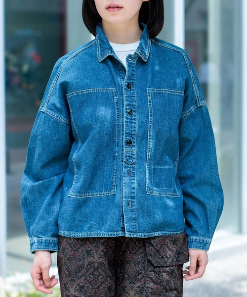 D.M.G. / ディーエムジー] 7ozデニム プリズナーデニムジャケット