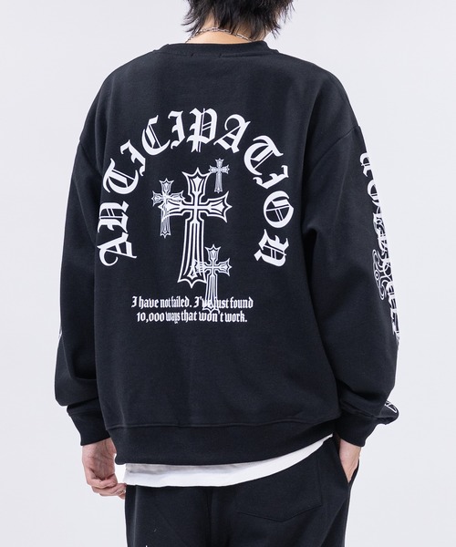 セール】【31】オールドイングリッシュロゴ プリント トレーナー