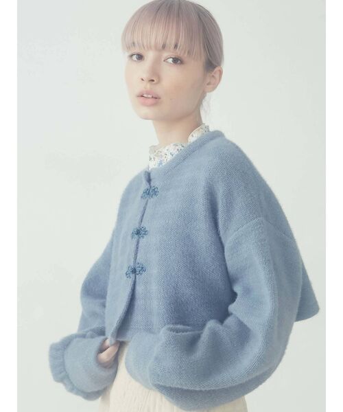 merry jenny（メリージェニー）の「fluffyチャイナニットソー