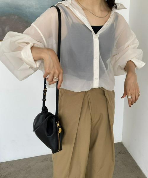 russet（ラシット）の「《gem_by russet》レザーミニショルダーバッグ