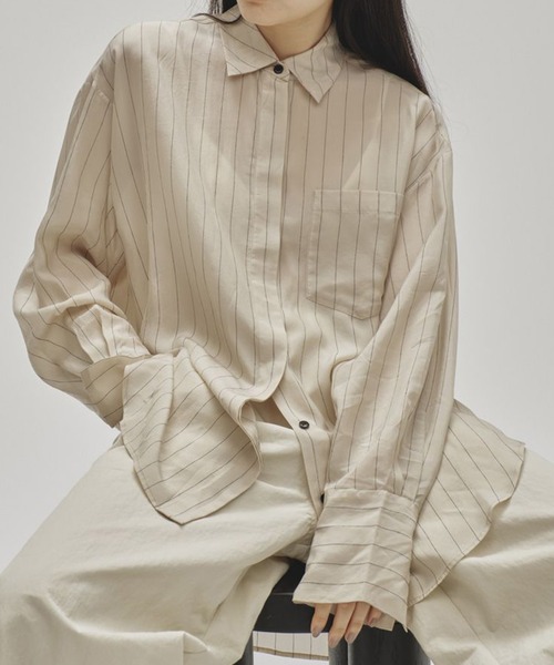TODAYFUL（トゥデイフル）の「【TODAYFUL/トゥデイフル】Stripe Silky