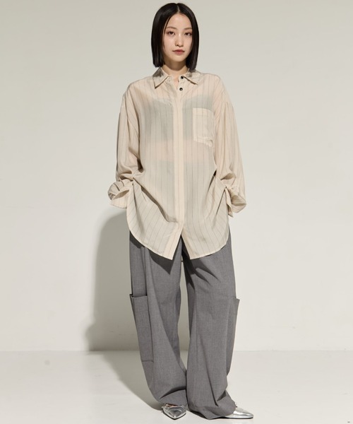 TODAYFUL（トゥデイフル）の「【TODAYFUL/トゥデイフル】Stripe Silky