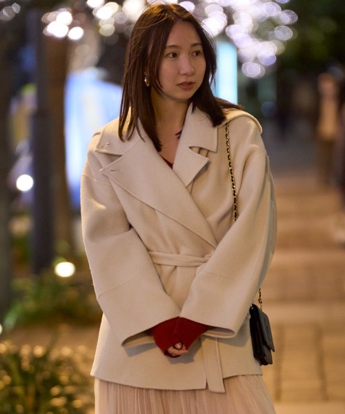 FRAY I.D（フレイアイディー）の「2wayショートリバーコート（その他