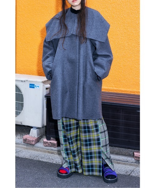 ENFOLD（エンフォルド）の「メルトンリバーケープ Aラインコート