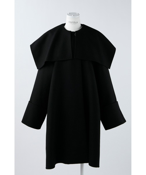 ENFOLD（エンフォルド）の「メルトンリバーケープ Aラインコート