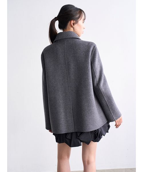 SNIDEL グレー リボン付きジャケット SNIDEL（スナイデル） ジャケット