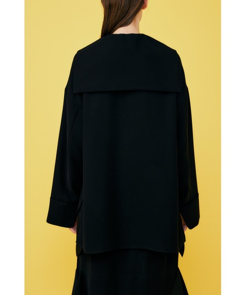 ENFOLD（エンフォルド）の「PEツイル セーラーカラープルオーバー