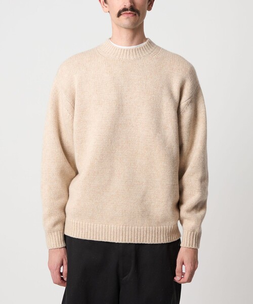 セール】＜Steven Alan＞ ハミルトンラムズウール ハイクルーネック