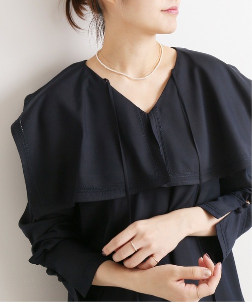 IENA（イエナ）の「ビックカラーブラウス◇（シャツ/ブラウス）」 - WEAR