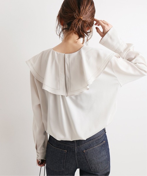 IENA（イエナ）の「ビックカラーブラウス◇（シャツ/ブラウス）」 - WEAR