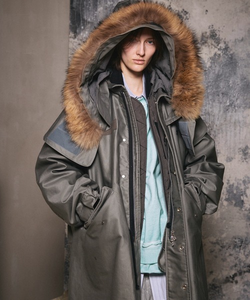 セール】《UNISEX》Prime-Over M-65 Mods Coat Combined With MA-1