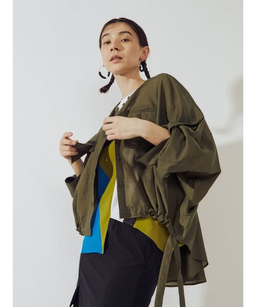 UN3D.（アンスリード）の「アウトポケットドルマンシャツ（シャツ