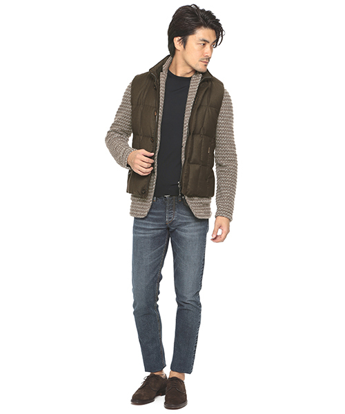 MOORER（ムーレー）の「MOORER / “MANTEGNA” ダウン ベスト（ダウン