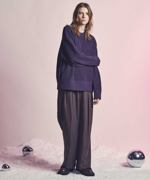 お盆限定価格MURRAL Pigment knit camisole top お盆限定価格MURRAL