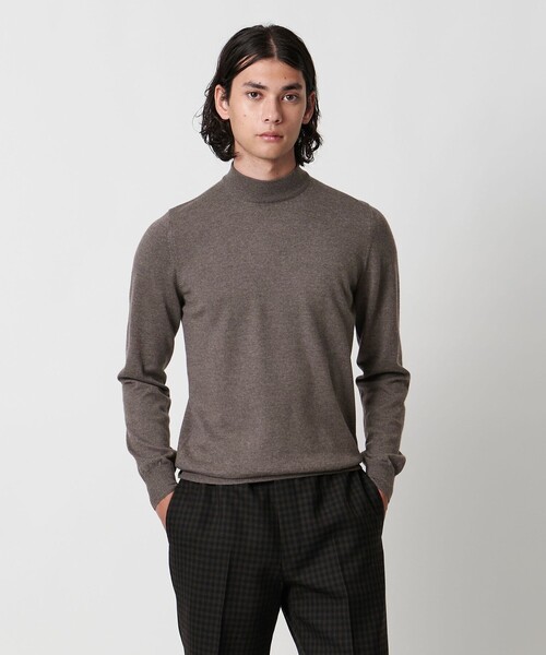 セール】＜Gran Sasso＞12ゲージ モックネック ニット（ニット