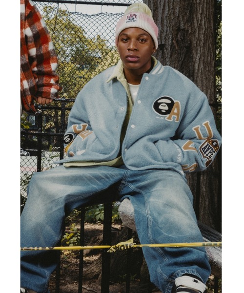 AAPE VARSITY JACKET（スタジャン）｜AAPE BY A BATHING APE（エー
