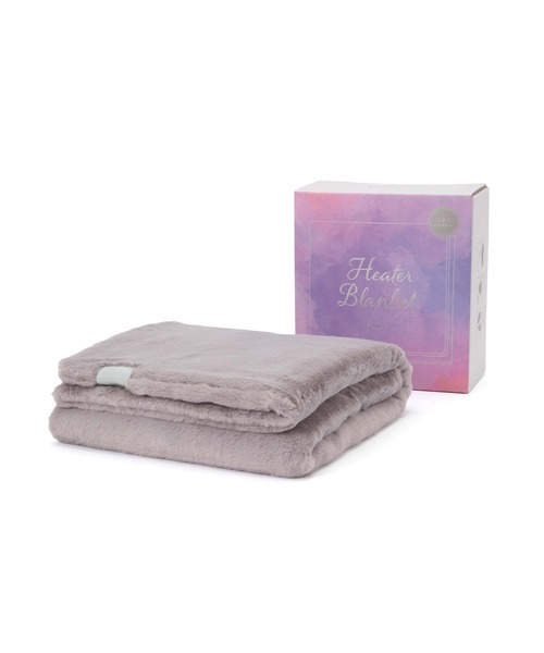 Francfranc（フランフラン）の「ヒーターブランケット（毛布） グレー