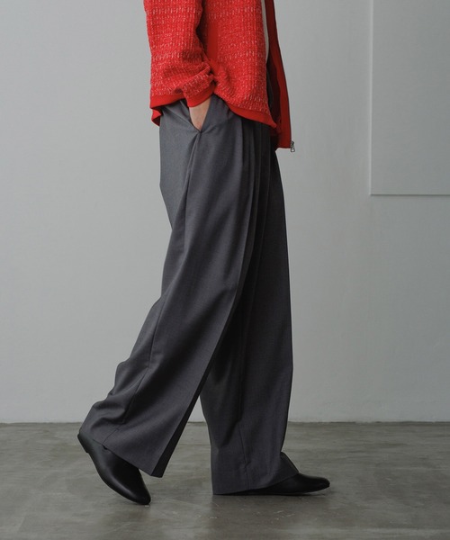 新色》【WEB限定】2タック ワイドルーズ ドカンパンツ / シーズンレス