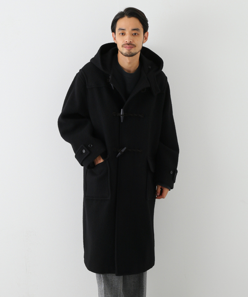 セール】【blurhms / ブラームス】Wool Melton Duffle Coat（ダッフル