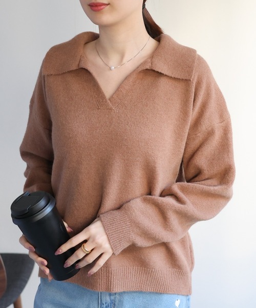 セール】スキッパーニット（ニット/セーター）｜sakishimatokyo