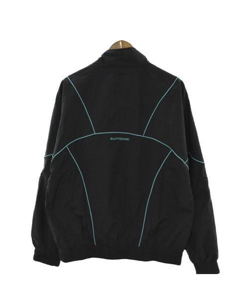 ブランド古着】ナイロンパイピングトラックジャケット（ナイロン