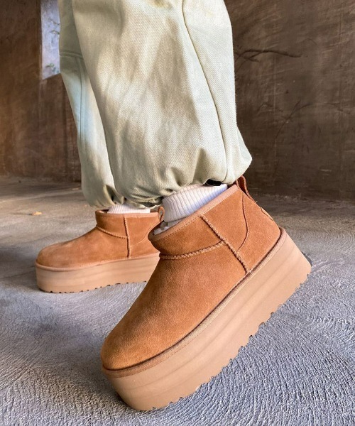 UGG W CLASSIC ULTRA MINI PLATFORM / アグ クラッシック ウルトラ