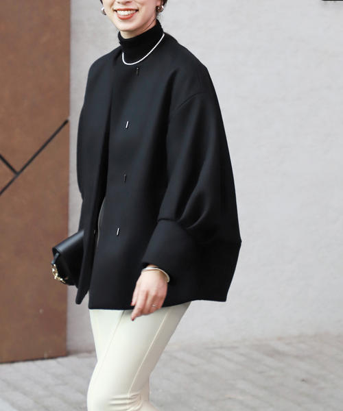 VERMEIL par iena（ヴェルメイユパーイエナ）の「super140s バルーン