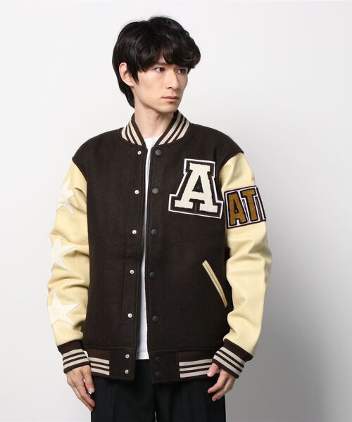 atmos（アトモス）の「atmos varsity jacket（スタジャン）」 - WEAR