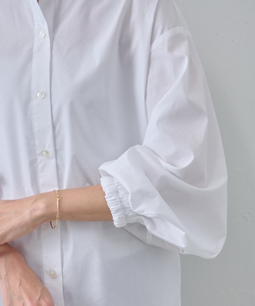 BEARDSLEY（ビアズリー）の「《ビアズリー》ギャザーカフスシャツ