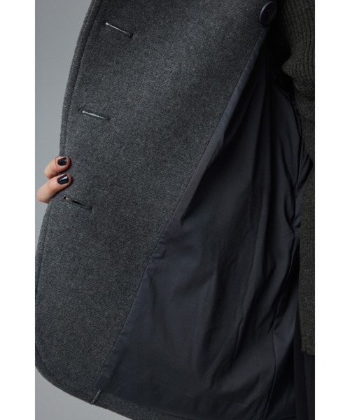 HeRIN.CYE（ヘリンドットサイ）の「Round body wool coat ラウンド
