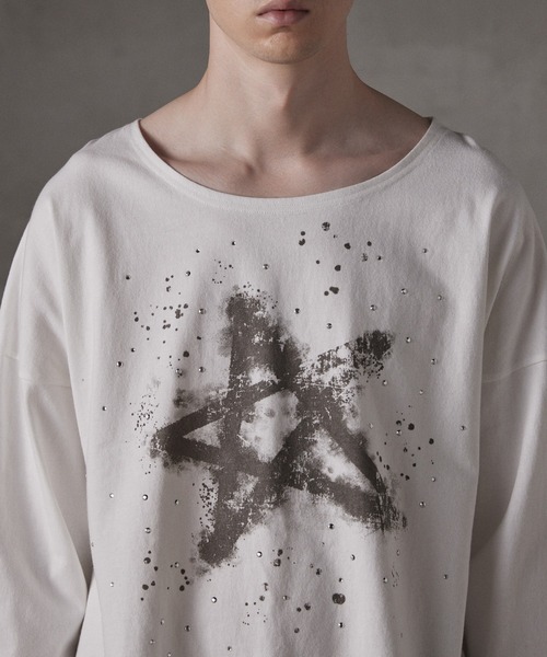 GRANCY（グランシー）の「【GRANCY】LinestoneDesign Graphic Damage