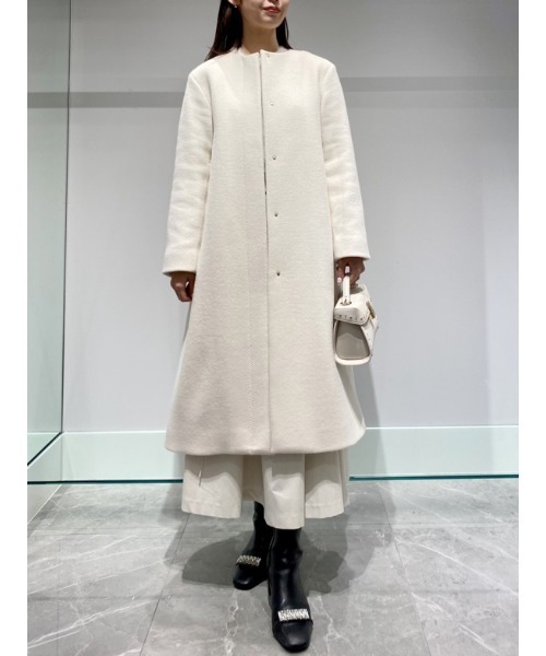 CELFORD（セルフォード）の「カシミア混ノーカラーコート（その他