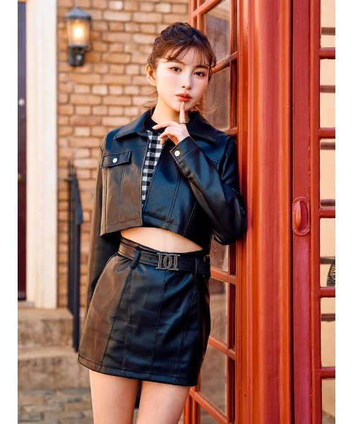 Darich（ダーリッチ）の「レザーショートジャケット（ライダース