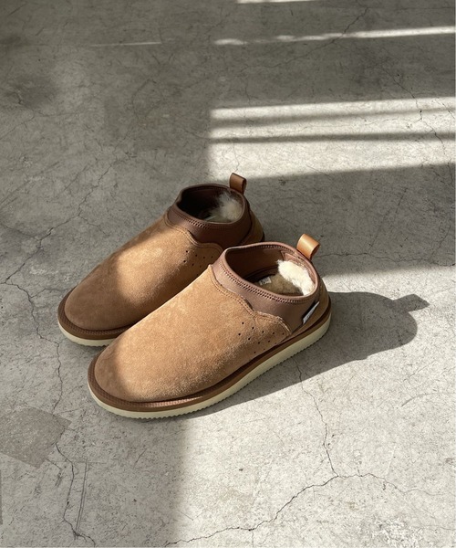 suicoke（スイコック）の「【SUICOKE/スイコック】 ムートンスリッポン