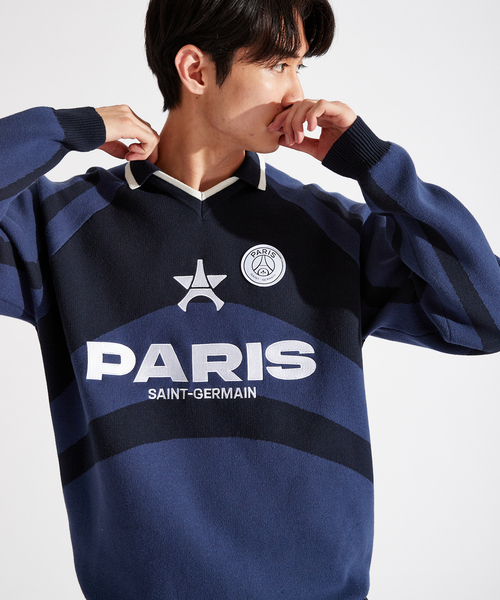 Paris Saint-Germain / パリ・サン＝ジェルマン】 JP PARIS GAME KNIT