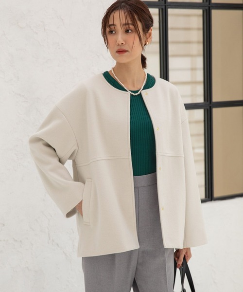 GLOBAL WORK（グローバルワーク）の「軽やかストレッチミドルコート