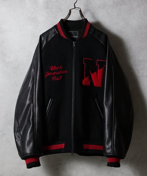 RAGLAN SLEEVE ZIPPER STADIUM JACKET / ラグラン スリーブ ジップ